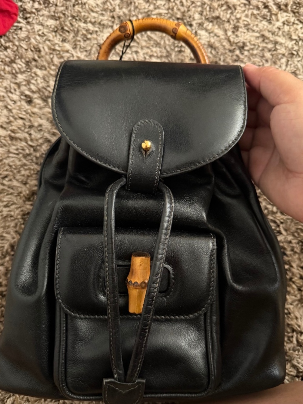 Gucci Bamboo Backpack